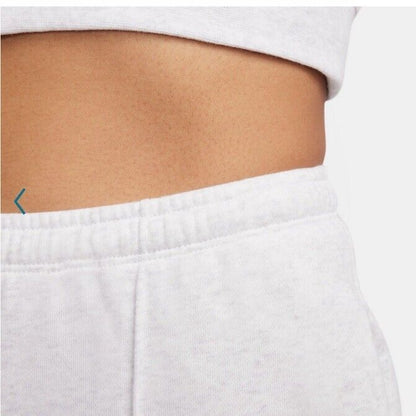 Nike Women's Sportswear Chill Terry High-Waisted Joggers-Birch Heather-Large