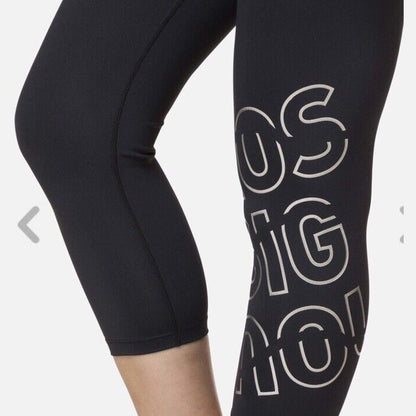 $95 Rossignol Women’s Stretch 3/4 Length Running Tights- Black- Medium- New Tags