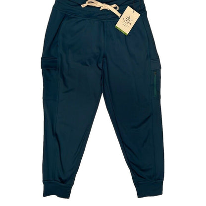 Alpine Design Women’s Field Knit Jogger Pants- Teal - Large- New $45