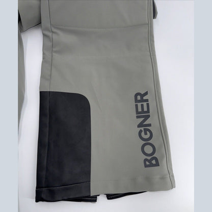 $790 Bogner Men’s Curt Softshell Ski Waterproof Pant- Slate Green-Large-New Tag
