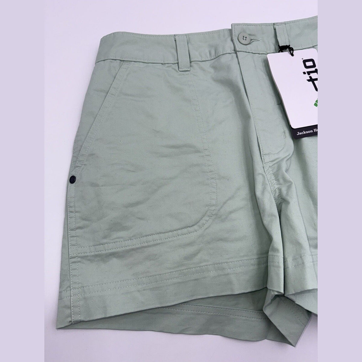 $85 Stio Women's Rivet Twill shorts - Fresh Lichen Green- Size: 6 (29”W) - New
