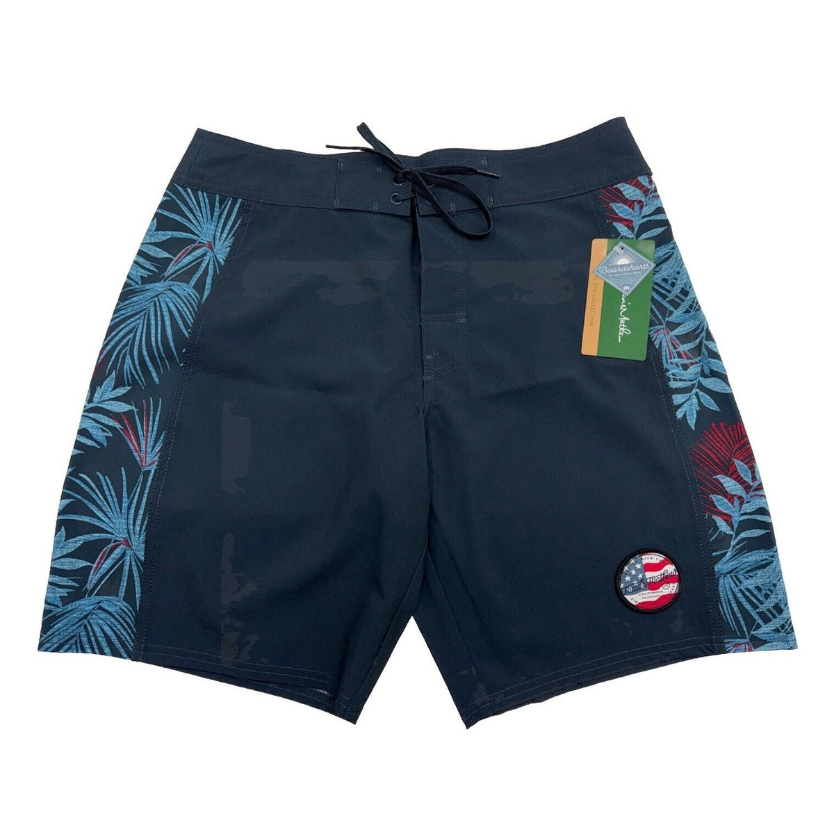 $95 Travis Mathew Men's Dawns Early Light Board Shorts- Blue Nights- Size: 33”