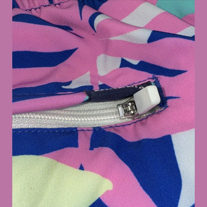 $70 Chubbies The Floral Surprise 5.5" Inseam Swim Trunks- Multi -Medium-New Tag