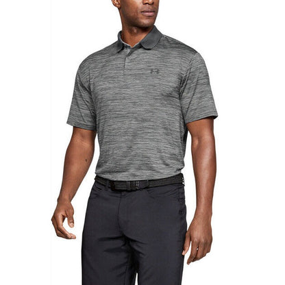 Under Armour UA Mens Performance Golf Polo Shirt - Steel Grey-  Sz: Small- NWT