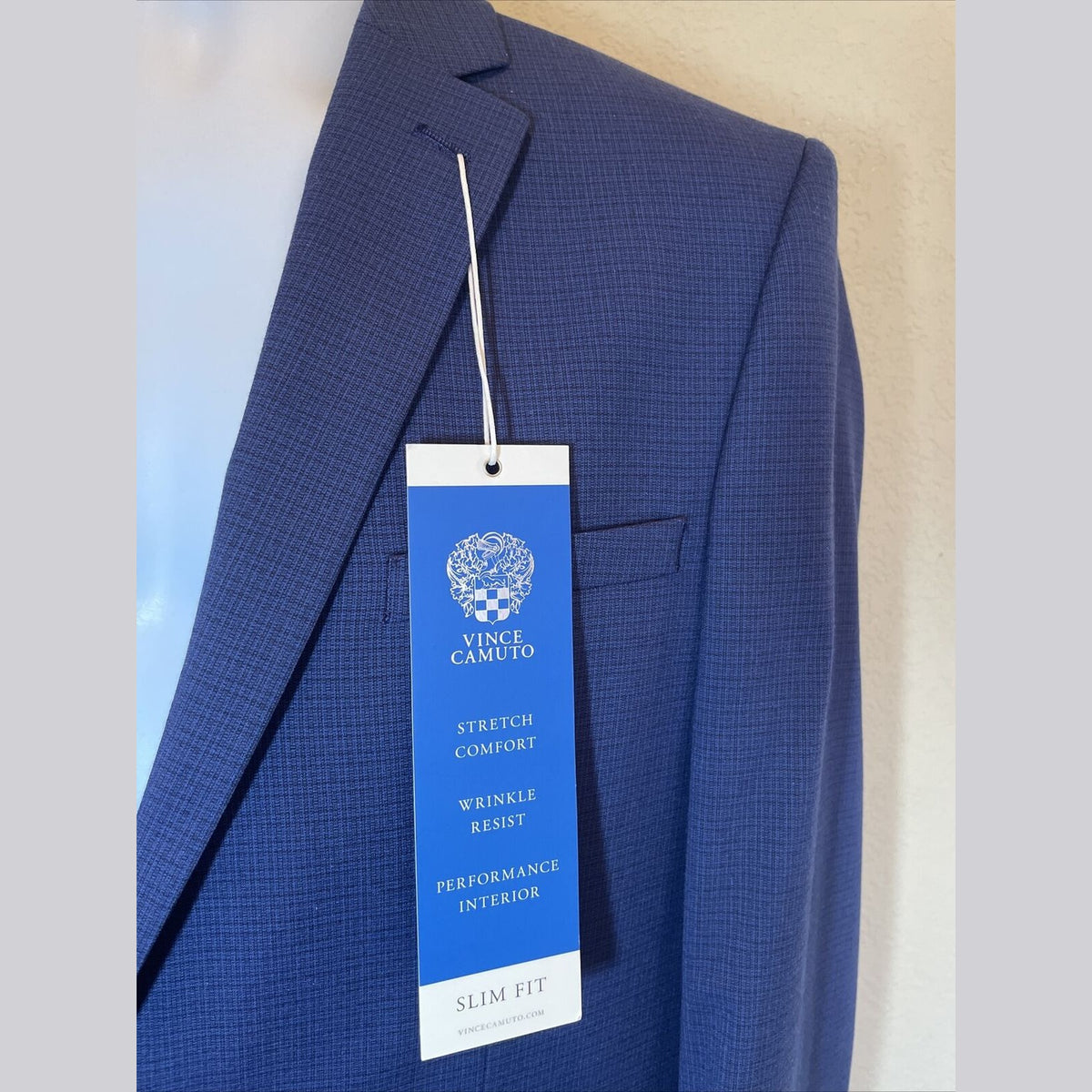 Vince Camuto Men’s Beautiful Dress Jacket VX036SV5162 - 38L- Blue - New WT $360