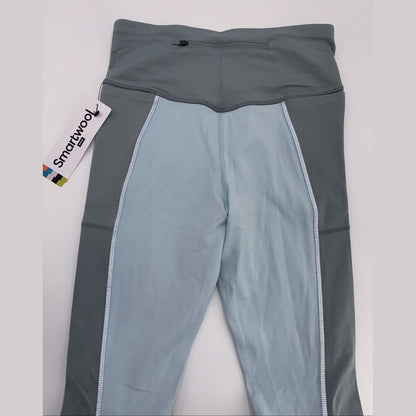 $120 Smartwool Women's Run Legging  - Winter Sky - XLarge - New With Tags