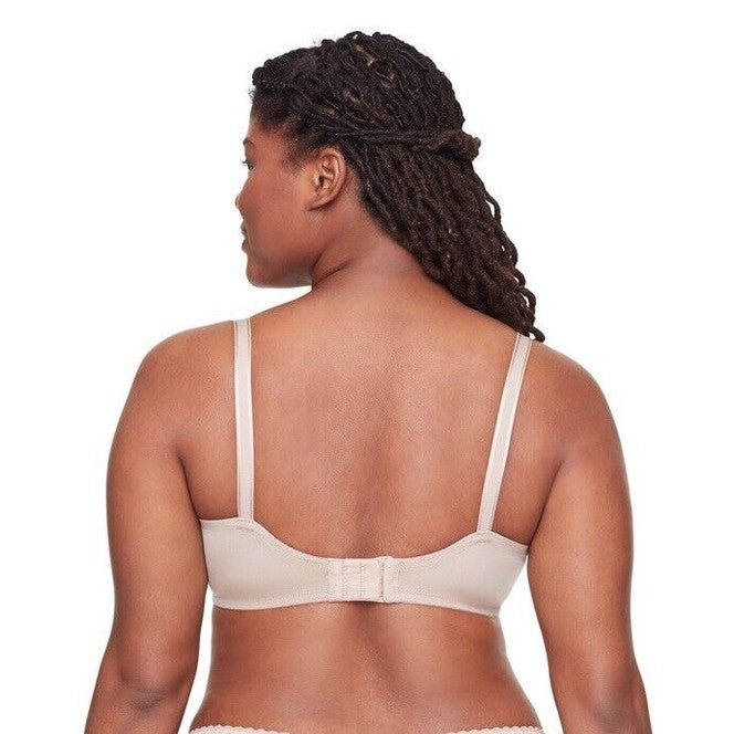 Warners This Is Not A Bra Cushioned Underwire Lightly Lined T-Shirt Bra-Gray-34C