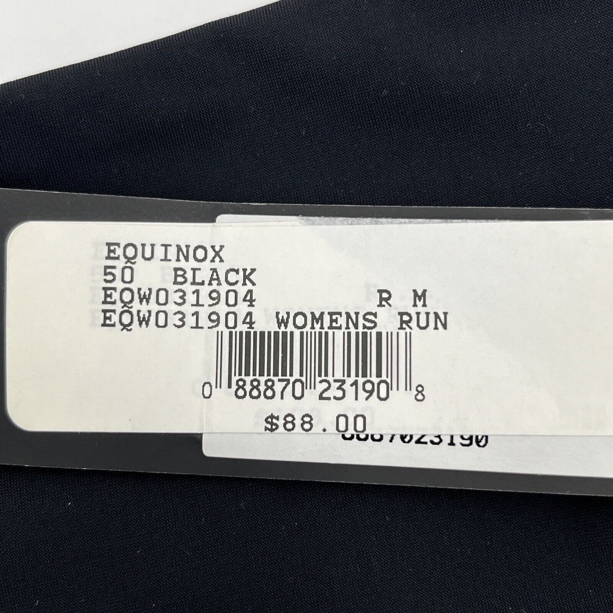 $88 Equinox Women’s Stretch Ascent Running Tights - Black- Medium - New Tags