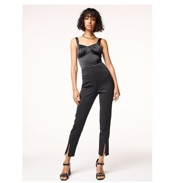 Intempo Women’s Fitted Scuba Pants- Black - Medium - NWT - Retail $51