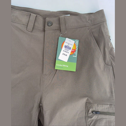 $79 LL Bean Men’s Cresta Hiking Cargo Nylon Stretch Outdoor- Cinder- 30W 29L