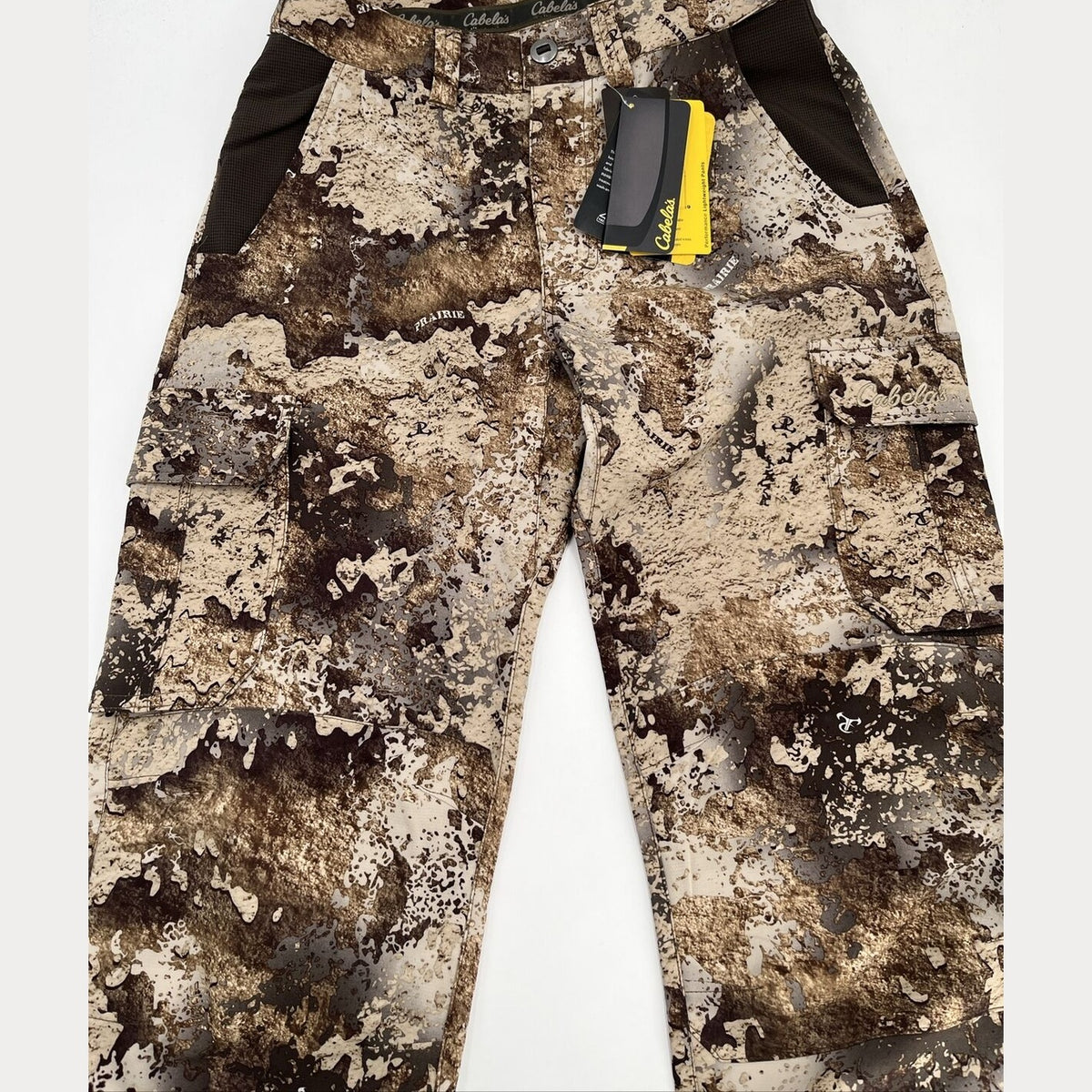 $70 Cabela’s Men’s Lightweight Performance Pants Kanati Camo-Prairie-Small-New