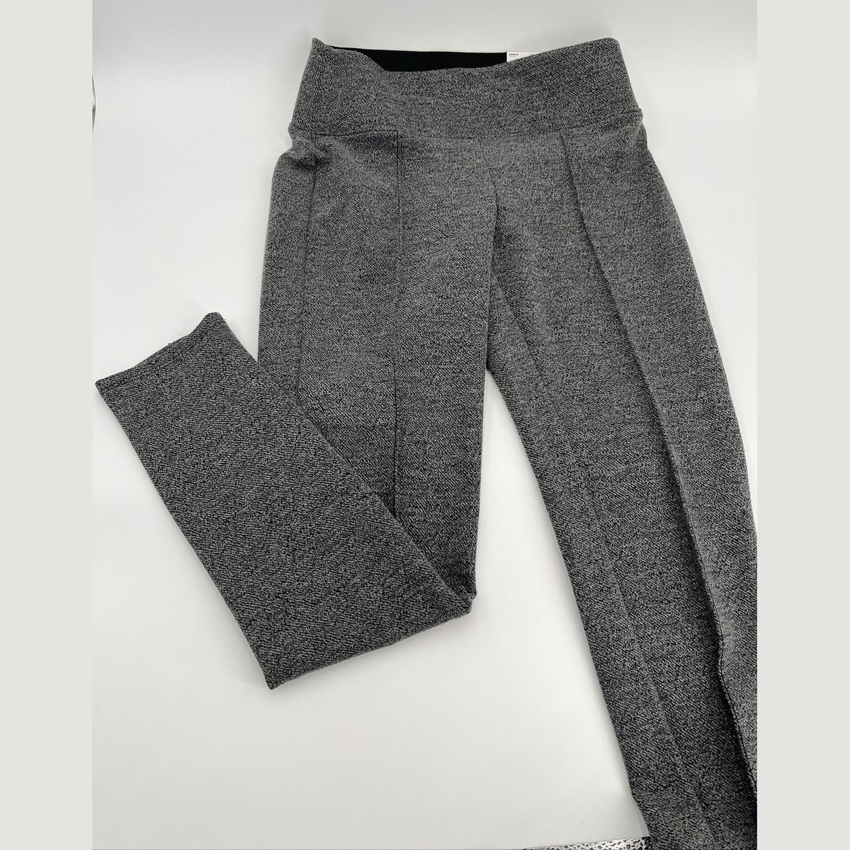 NINE WEST Women's Mid Rise Stretch Knit Ponte Legging- Grey - Small- New Tags