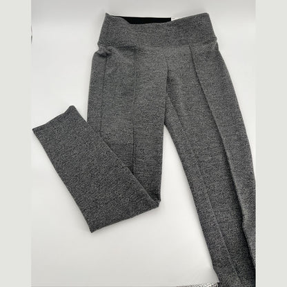 NINE WEST Women's Mid Rise Stretch Knit Ponte Legging- Grey - Small- New Tags