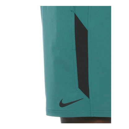 NIKE Men’s Contend Shorts Swim Trunks Volley 9” - Aquarius Blue- Small -NWT $60
