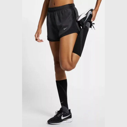 Nike FitDry Heather grey Running/Athletic Shorts w Brief Woman Size 2XLarge NWT