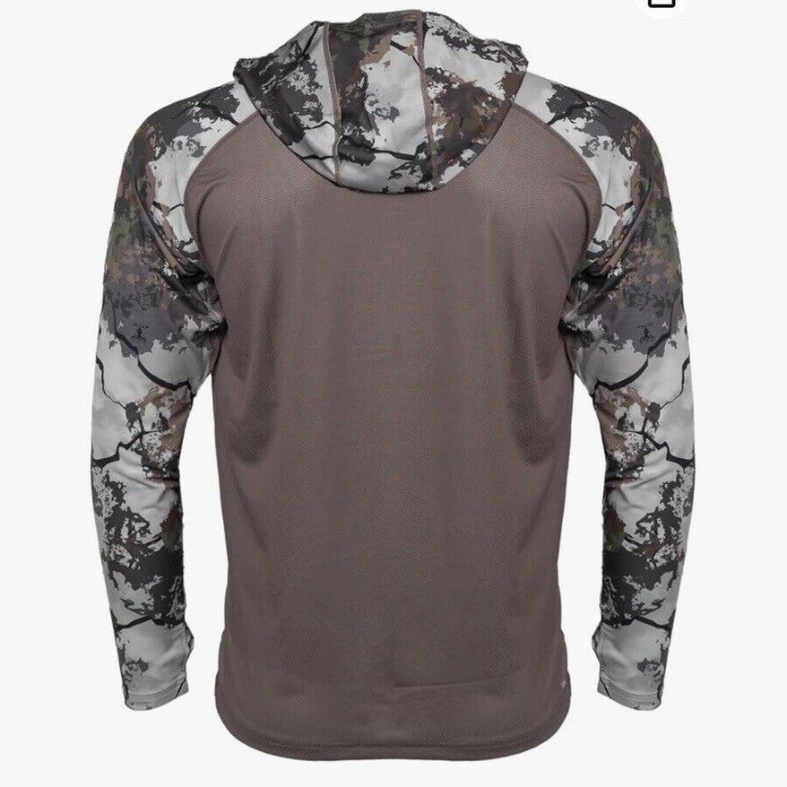 Fieldsheer Performance Men’s Mobile Cooling Long Sleeve Hoody-Kings Camo-Small