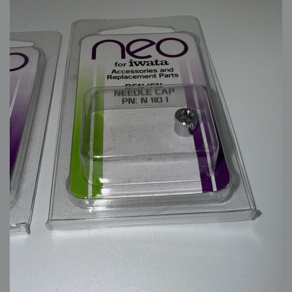 Lot Of 2 - IWATA Airbrush Replacement Needle Cap BCN PN: N 110 1 / IWAN1101