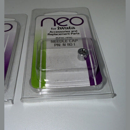 Lot Of 2 - IWATA Airbrush Replacement Needle Cap BCN PN: N 110 1 / IWAN1101
