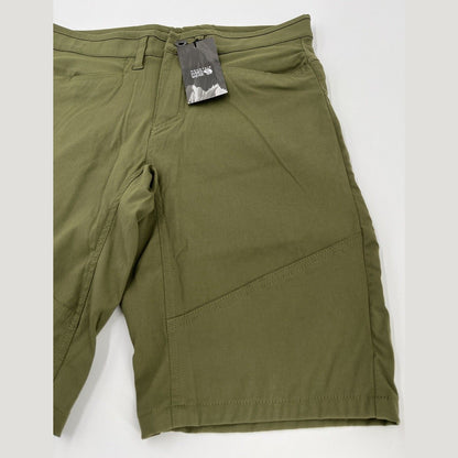 $79 Mountain Hardwear Men’s AP Active Shorts 11” Outdoors-Khaki-Size 30”W NEW