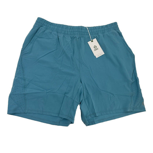 $58 Tasc Men's Weightless  7" Shorts - Lake Blue - Size: Small -New Tags
