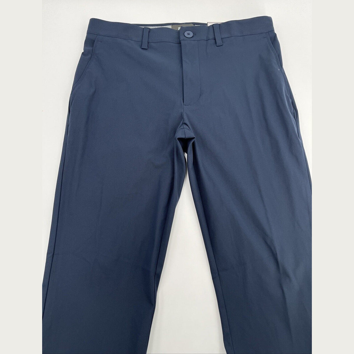 FLX Men’s Premium Slim Flat Front Pants- Navy- 32W 30L - New Tags
