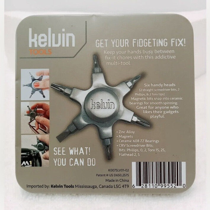 Kelvin Tools Spinner Multi-Tool K007SLV01-02 ***FREE SHIPPING*** Best Price