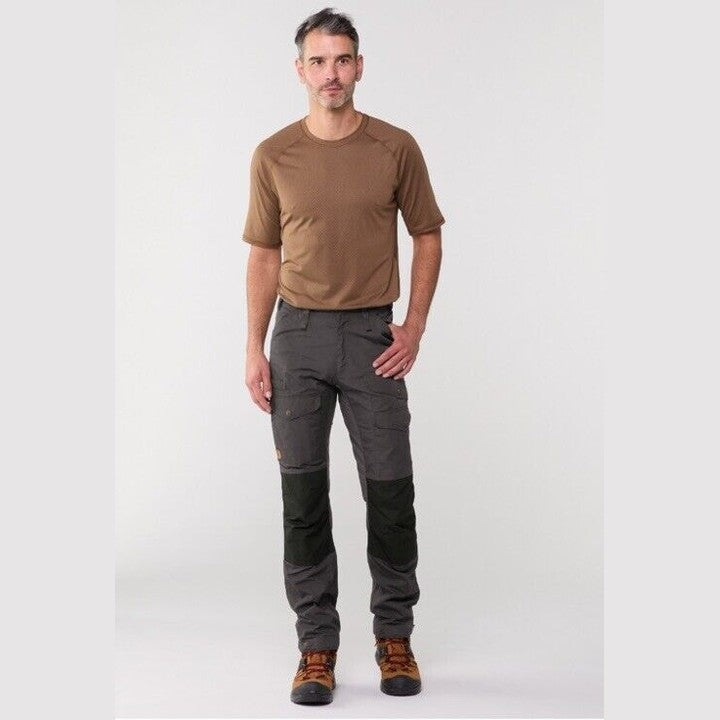 $180 Fjallraven Men's Vidda Pro Ventilated Trousers-Dark Grey Black-EU 48-32”
