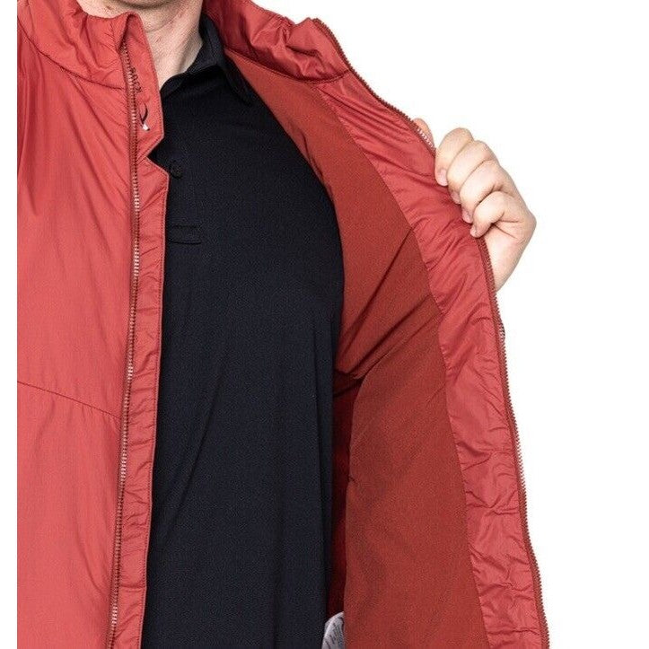 $279 KJUS Men's Radiation Vest Full Zip Insulated - Cedar Rust- Size: 50 Medium