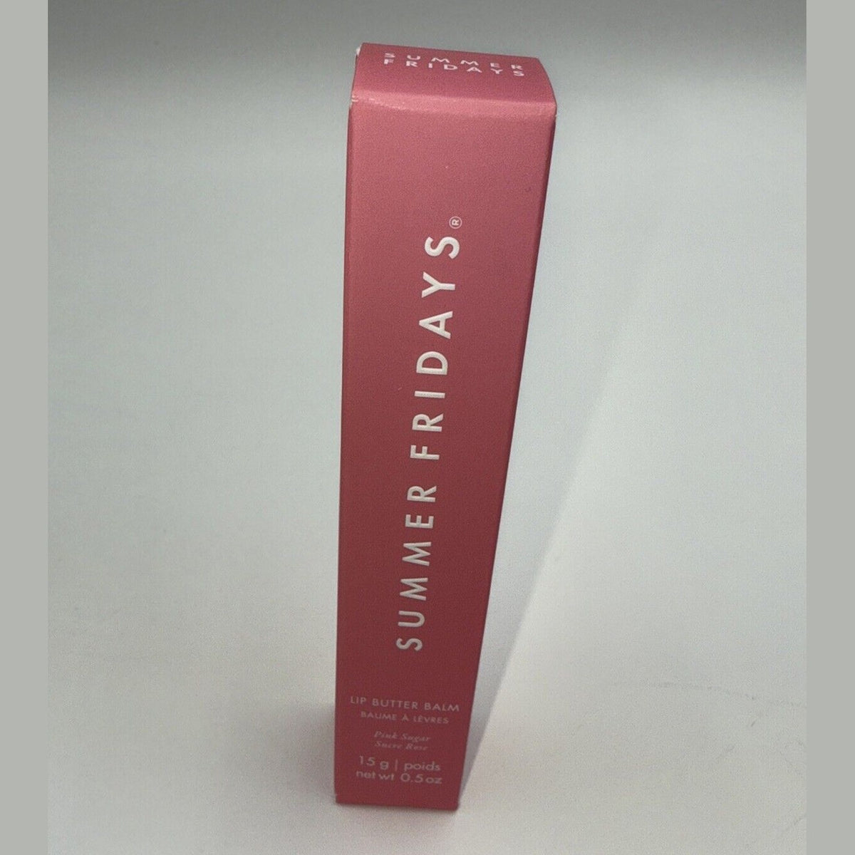 Summer Fridays Lip Butter Balm - 0.5fl Oz 15g - Pink Sugar - Full Size - Fresh!
