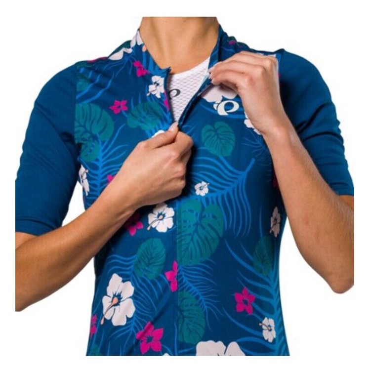 $80 New Pearl iZUMi Women's Attack Cycling Jersey-Twilight Tropical-Medium