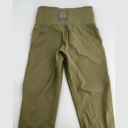 $120 Kari Traa Women's Ane Hiking Tights - Tweed Khaki - XLarge - New Tag