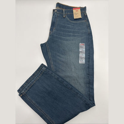 $70 Levi's Men’s 541 Athletic Taper Stretch Jeans-Midnight Rigid-33W x 30L-NEW