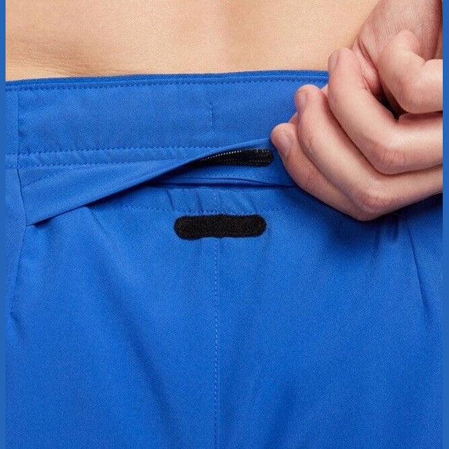 Nike Men's Dri-FIT Challenger 9” Brief-Lined Versatile Shorts- Blue - Large-New
