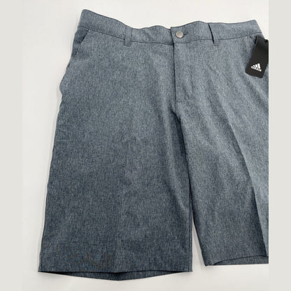 $70 Adidas Golf Ultimate 365 Golf Woven Shorts 10”-Heather Crew Navy Size: 30W