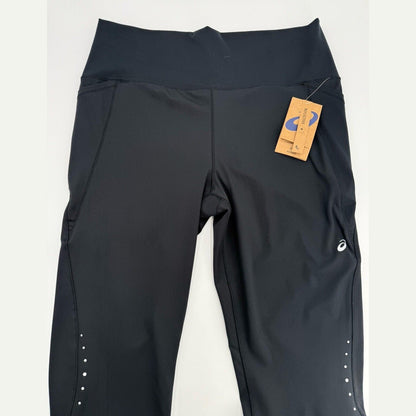 ASICS Women’s Expanse Curved Seam Active Leggings- Black- XLarge - New Tags