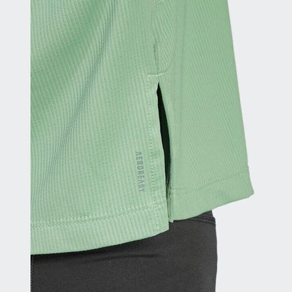 Adidas Women’s Cropped Studio Yoga Tee - Preloved Green - Size Med - NWT