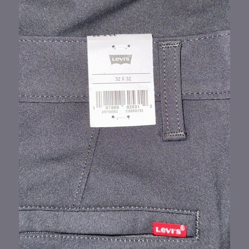$69 Levi’s XX Chino Standard Tech Men’s Pants- Charred Grey- 32Wx32L- New Tags