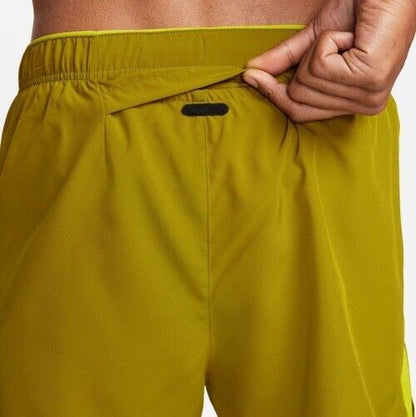 Nike  Men's Dri-FIT Challenger 7” Brief-Lined Versatile Shorts- Moss- XXLarge