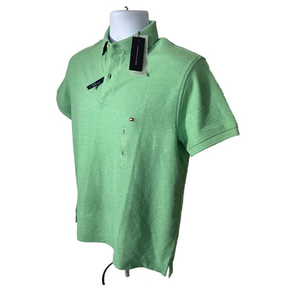 Tommy Hilfiger Men’s Justin Reg Fit Polo Shirt - Light Green -Small-MSRP $64.50