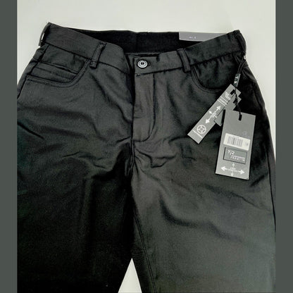 TR Premium Men’s Tech Stretch Slim Fit Pants - Black- 30W 32L- New Tags $168