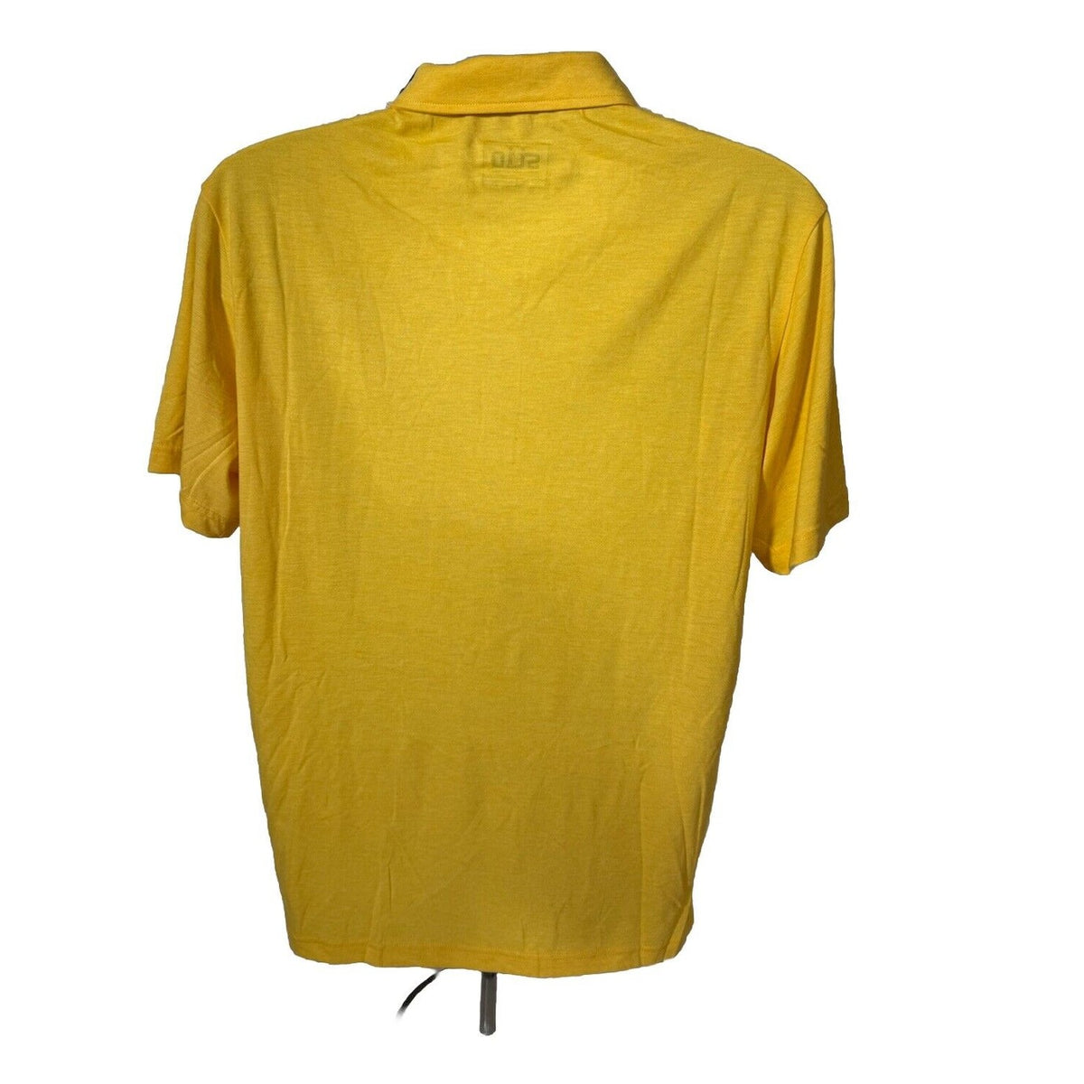Stio Men's Divide Polo Short Sleeve Jersey Polo Shirt-Bright Yellow-Large-New