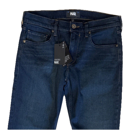 $199 Paige Men’s Lennox Slim Jeans- Mack- Size 30Wx33L - Brand New