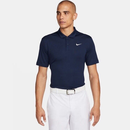 $50 Nike Men's Dri-FIT Golf Polo Shirt - Navy Obsidian- Medium - New Tags