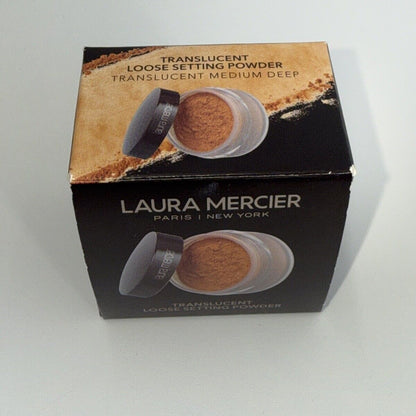 Laura Mercier Translucent Medium Deep Loose Setting Powder .33 oz Mini New Boxed