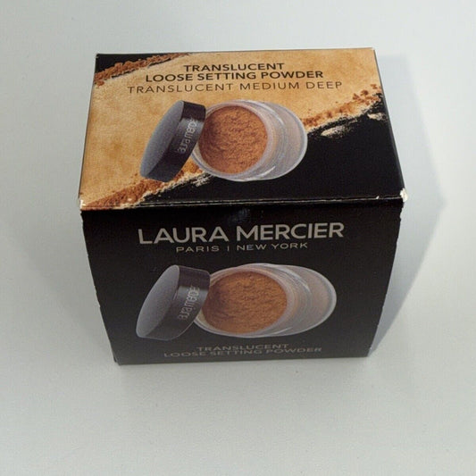 Laura Mercier Translucent Medium Deep Loose Setting Powder .33 oz Mini New Boxed