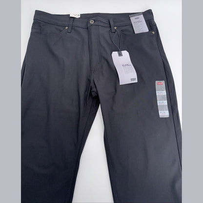 $70 Levi's Men's 511 Slim Tech Pants Stretch A92130010- Black- 36W 32L - New Tag