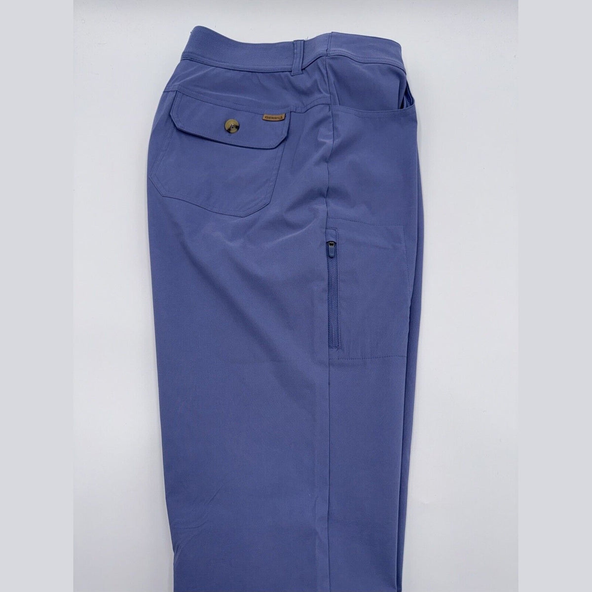 $75 Gerry Women's Lake Revive Stretch Capri Pants- Echo Blue- Medium- New Tag