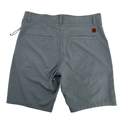 Fundamental Coast Men’s "A" Game Shorts Wicking Quick Dry-Ocean Blue-Size: 30W
