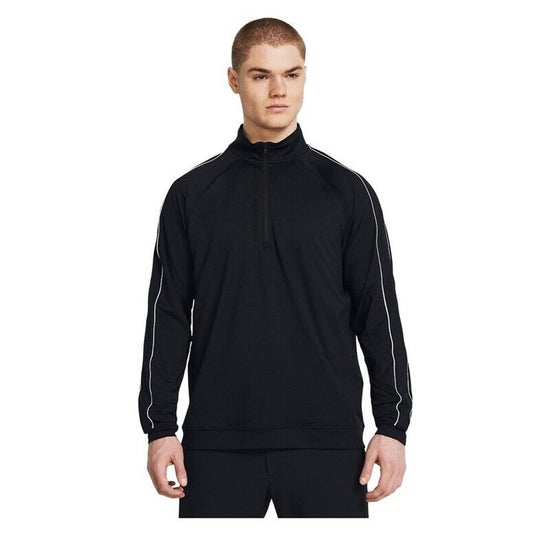 Under Armour Men’s 1/2 Zip Storm GOLF Sweatshirt-Black-LARGE - New-MSRP $80
