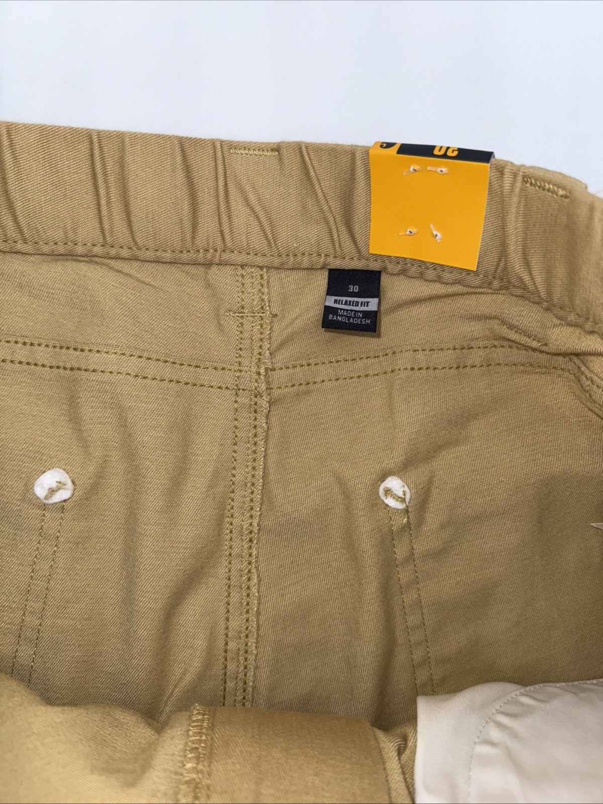 Carhartt Men's 106280 Force® Relaxed Fit Short - 9 Inch  - Golden Sand- 30W-New